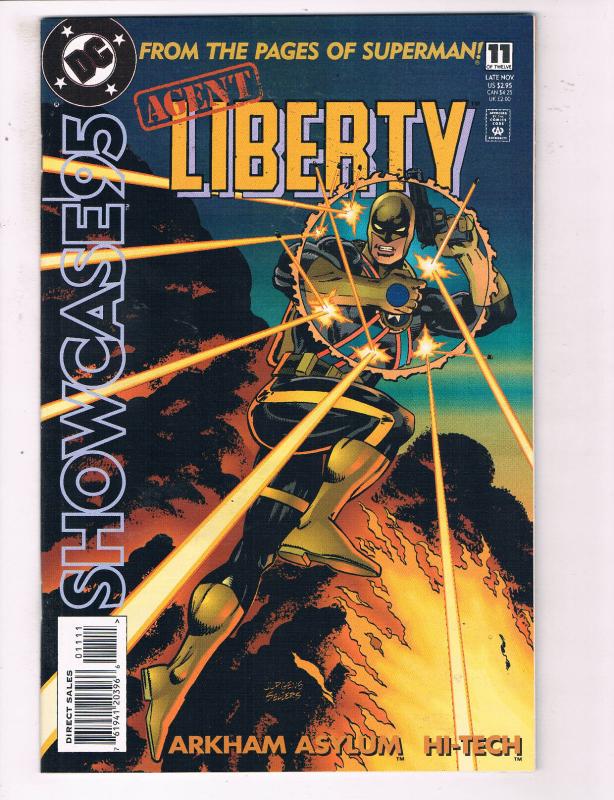 Showcase 95: Agent Liberty #11 VF DC Comics Comic Book Nov 1995 DE23