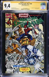 Amazing Spider-Man (1992) # 360 (CGC 9.4 SS) Signed Mark Bagley