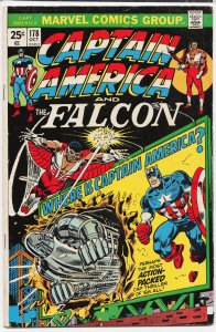 Captain America #178 (1974) Captain America and the Falcon