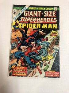 Giant Size Super Heroes Featuring Spider-Man (1974) # 1 (Fine) Morbius Man-wolf