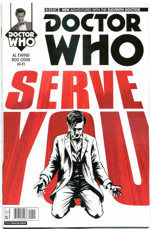 DOCTOR WHO #9 A, NM, 11th, Tardis, 2014, Titan, 1st, more DW in store, Sci-fi