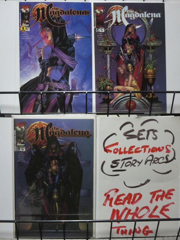 MAGDALENA (2000 TOP COW) 1b,2-3a  Complete! COMICS BOOK