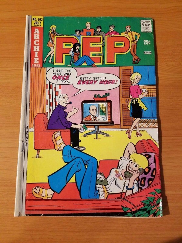 Pep #303 ~ VERY GOOD VG ~ (1975, Archie Comics)