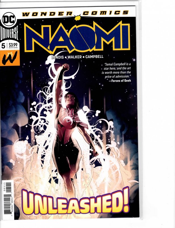 Naomi (2019) #5 NM- (9.2) 1st print