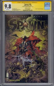 SPAWN #100 CGC 9.8 SS SIGNED TODD MCFARLANE 4025 GREG CAPULLO VARIANT