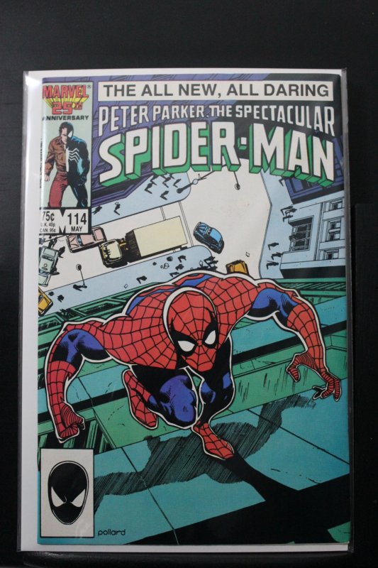 The Spectacular Spider-Man #114 Direct Edition (1986)