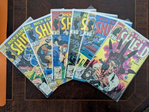 NICK FURY LOT - VF - 6 BOOKS.
