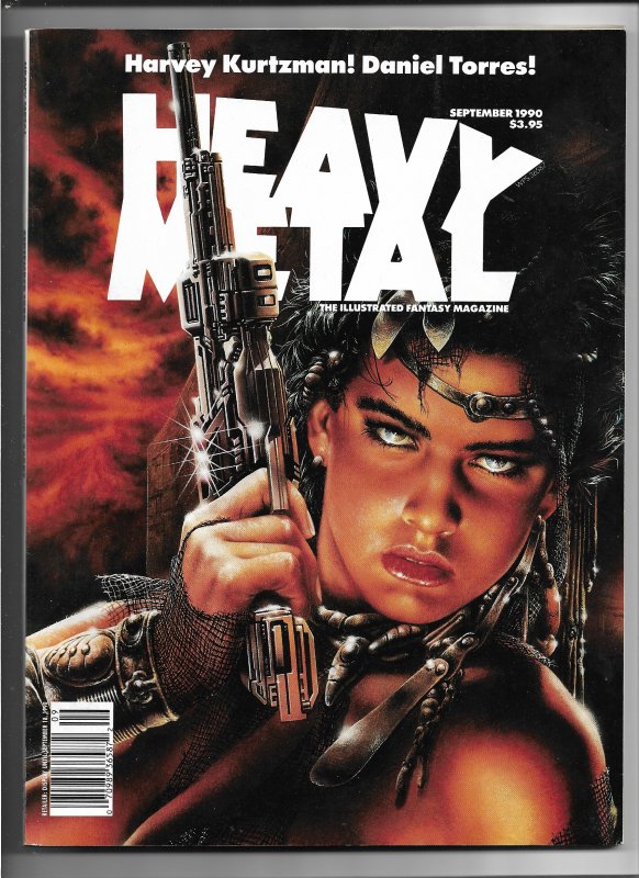 Heavy Metal Magazine #199005 (1990) FN