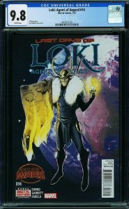 Loki: Agent of Asgard #14 (2015) CGC 9.8 NM/MT