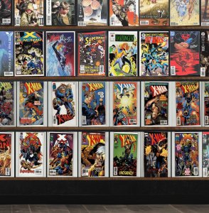 Huge Lot 150+ Comics with X-Man, Shadowman, Star Wars: Empire & More!