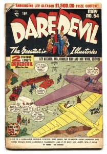DAREDEVIL COMICS #54 1949-Airplane cover- Golden Age G/VG