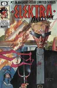 Elektra: Assassin #7 FN ; Epic | Grant Wood American Gothic Tribute