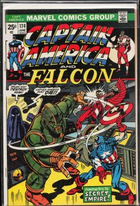 Captain America #174 (1974) Captain America and the Falcon