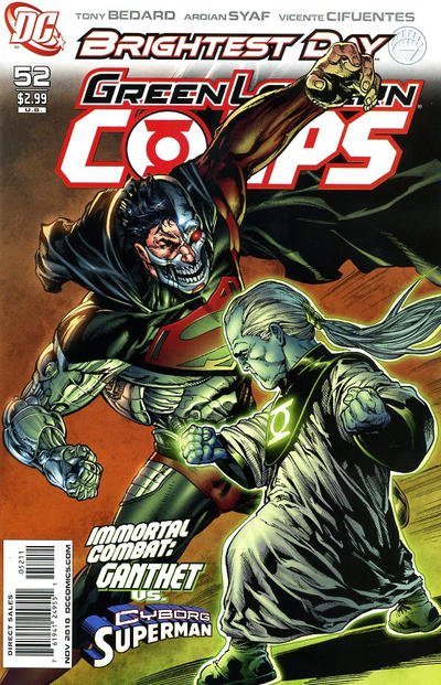 Green Lantern Corps #52 (ungraded) stock photo / ID#00E