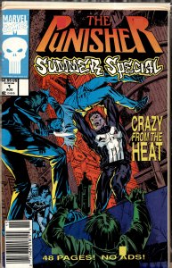 The Punisher Summer Special #1 Newsstand Edition (1991) Punisher
