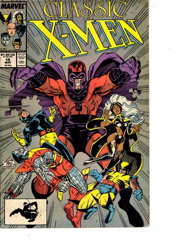 Lot Of 2 Marvel Comics Classic X-Men #19 and Uncanny X-Force #1 JB4