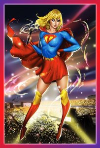 FEMALE FORCE TAYLOR SWIFT #1 WoW! VIRGIN FOIL ONLY 50 COPIES/Super-Girl Dazzler