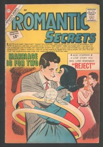 Romantic Secrets #38 1962-Charlton-Vince Colletta cover art-1st 12¢ cover pri...