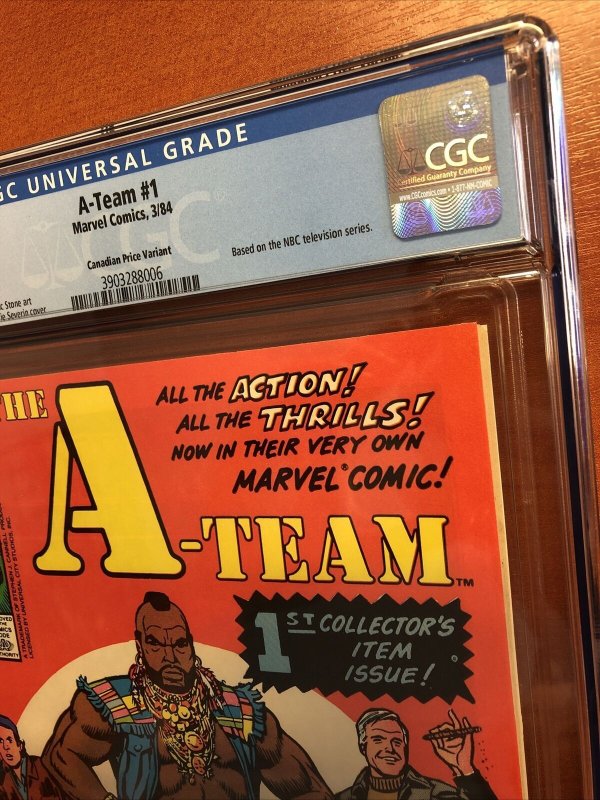 A-Team (1984) # 1 (CGC 9.2 WP) CPV