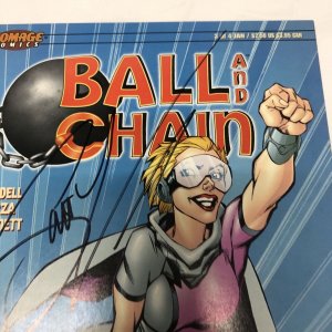 Ball And Chain (2000) # 3 (VF+) Signed Scott Lobdell • Homage Comics • Garza
