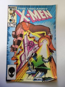 The Uncanny X-Men #194 (1985) VG+ Condition