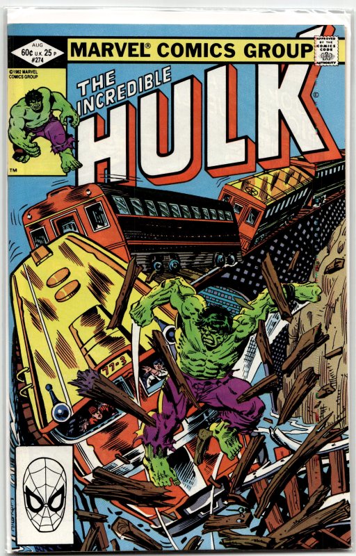 The Incredible Hulk #274 (1982) Hulk