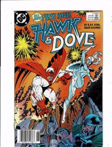 Lot of 3 Hawk & Dove DC Comic Books #1(2)+Annual 2 MS11