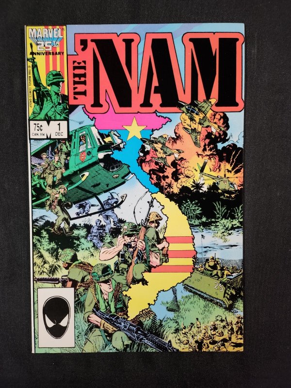 Nam 3PC #1 - 1st & 2nd Print Michael Golden Art (7.0/7.5) 1986