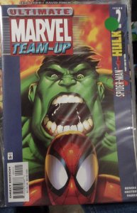 ultimate  MARVEL TEAM UP #  2   2001 MARVEL DISNEY 1ST ULTIMATE HULK