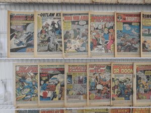 Huge Lot 90 Coverless Low Grade Comics Mostly Silver/Bronze!!