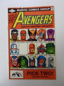 The Avengers #221 (1982) FN+ condition