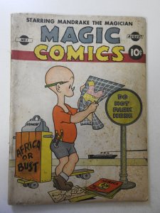 Magic Comics #1 (1939) GD+ Condition see desc