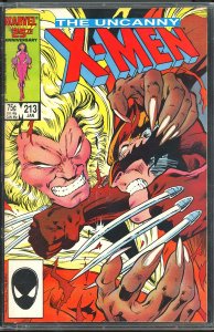 The Uncanny X-Men #213 (1987) X-Men [Key Issue]