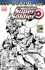 Steve Rogers: Super-Soldier #1 SDCC 2010 Comic Book