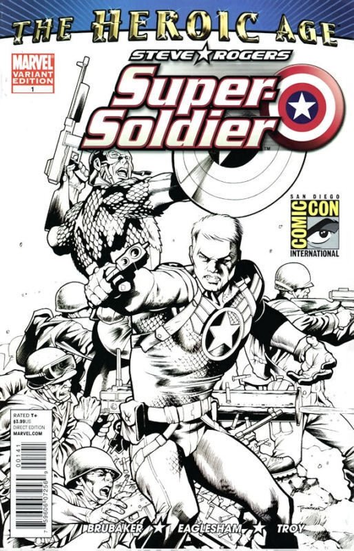 Steve Rogers: Super-Soldier #1 SDCC 2010 Comic Book