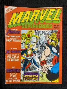 1980 April MARVEL SUPERHEROES UK Magazine #360 VG+ 4.5 John Byrne Avengers