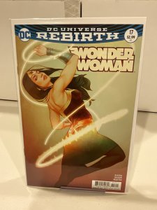 Wonder Woman #17  9.0 (our highest grade)  2017  Jenny Frison Variant!