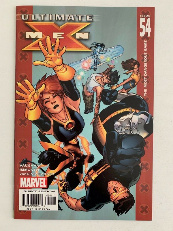 Ultimate X-Men #54 The Most Dangerous Game (2001 Marvel Comics) NM 