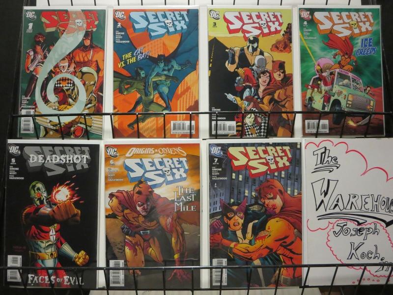 SECRET SIX  (2008) 1-7  Unhinged