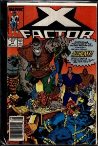 X-Factor #41 Newsstand Edition (1989) X-Factor [Key Issue]
