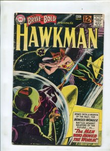 THE BRAVE AND THE BOLD #44 (4.5) GREY TONE COVER HAWKMAN