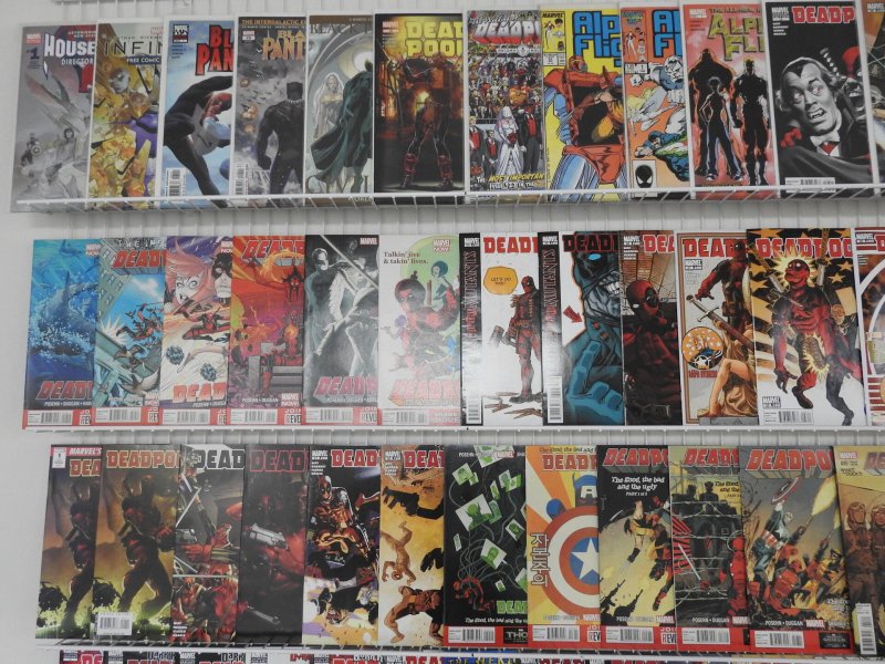 Huge Lot of 230+ Comics W/ Deadpool, Avengers, Agent X! Avg. VF Condition!