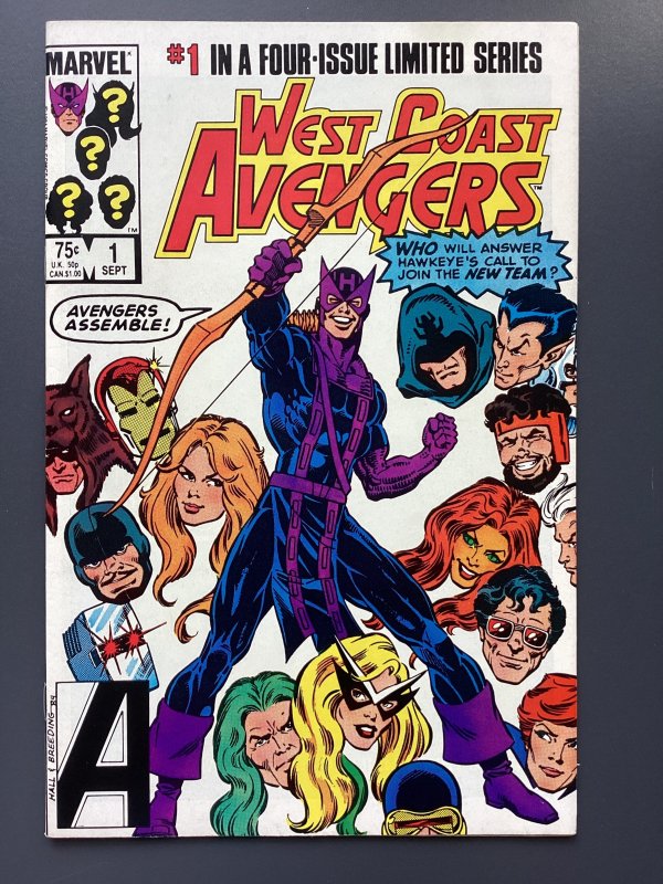West Coast Avengers #1 Direct Edition (1984)