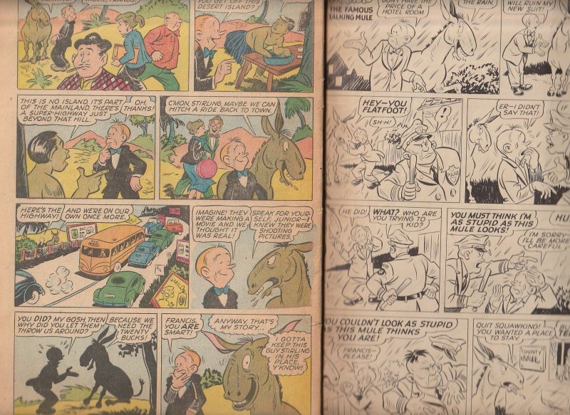 Four Color #465 (1953)  Francis The Talking Mule