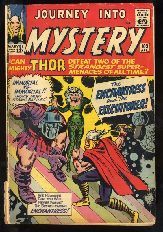 Journey Into Mystery #103 GD 2.0 1st Enchantress!