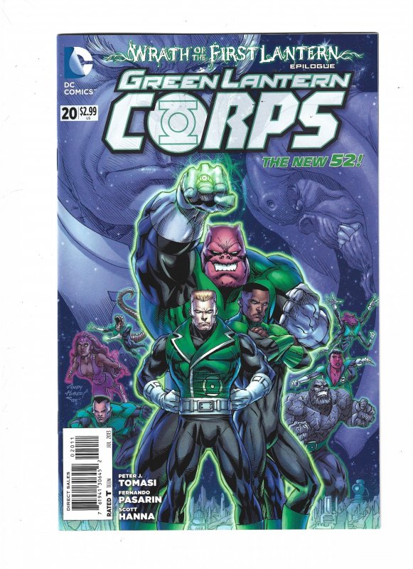 Green Lantern Corps #19 through 21 (2013)