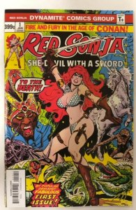 Red Sonja #1 Dynamite Reprint Cover (1977)