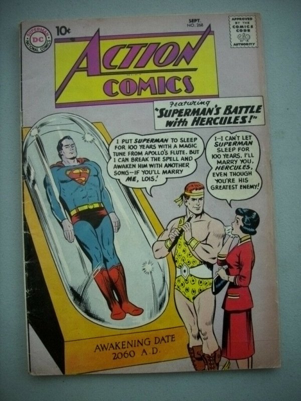 ACTION COMICS 268 VG