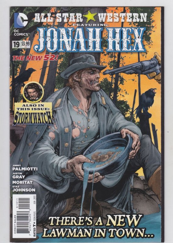 DC Comics! All Star Western! Featuring Jonah Hex! Issue #19! 