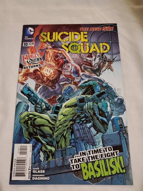 Suicide Squad 10 Near Mint Cover by Ken Lashley